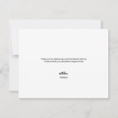 Herfst Vrijgezellenfeest Hartelijk dank herfstblad (Achterkant)