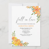 Herfst Vrijgezellenfeest pompoen Kaart (Voorkant)