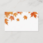 Herfst Vrijgezellenfeest raad eens hoeveel Informatiekaartje (Achterkant)