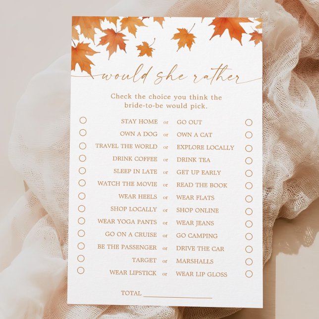 Herfst Vrijgezellenfeest zou ze liever spel (Creator heeft geüpload)