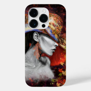 Herfst Vrouw iPhone Case