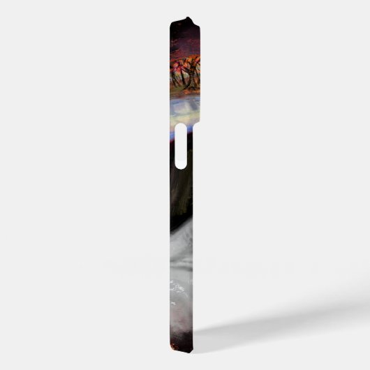 Herfst Vrouw iPhone Case (Achterkant / Rechts)