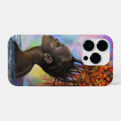 Herfst Vrouw iPhone Case Hoesje (Achterkant horizontaal)