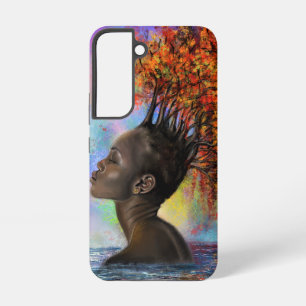 Herfst Vrouw Samsung Galaxy Hoesje