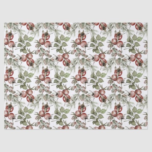 Herfst Vruchten en bladeren Decoupage Tissuepapier (Voorkant)