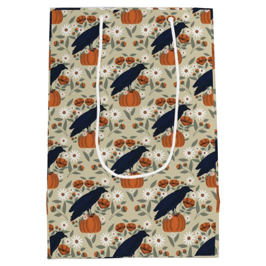 Herfst Waarnemer Medium Cadeauzakje (Achterkant)
