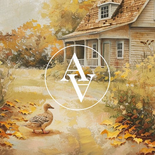 Herfst Wandelen Eend Schilderen Herfst Country Hou Poster