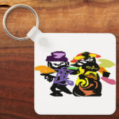 Herfst Wandelen liefde Sleutelhanger (Voorkant)