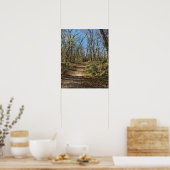Herfst Wandelpad Poster (Keuken)