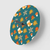 Herfst wandklok (Hoek)