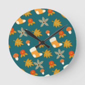 Herfst wandklok (Voorkant)