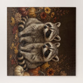 Herfst Wasberen Puzzel (Horizontaal)
