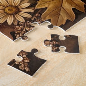 Herfst Wasberen Puzzel (Zijkant)