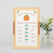 Herfst Wat zit er in de Game Flyer van uw Purse Ba (Staand voorkant)