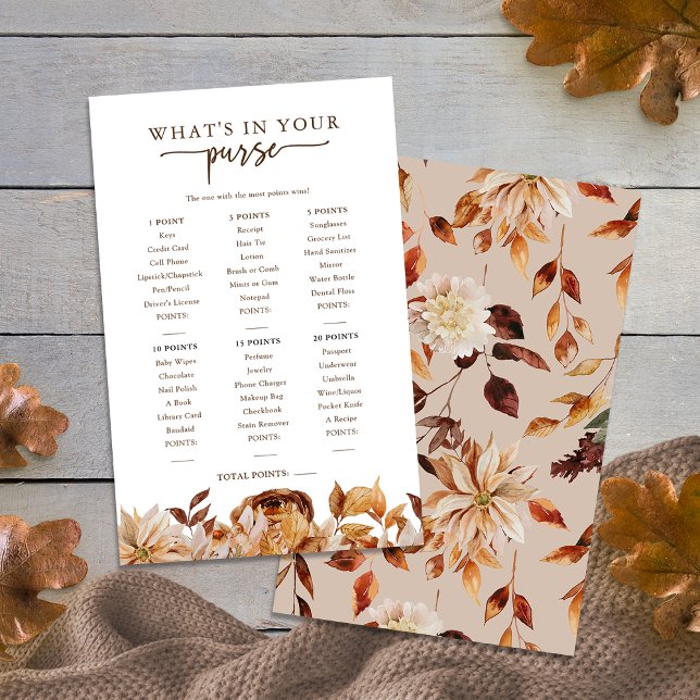 Herfst Wat zit er in je portemonnee spel (Creator heeft geüpload)