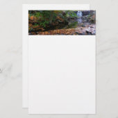 Herfst Waterfall en Creek Pennsylvania Natuur Briefpapier (Voorkant / Achterkant)