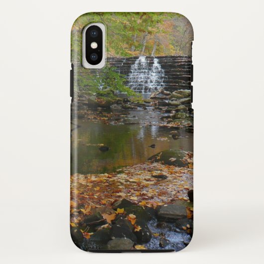 Herfst Waterfall en Creek Pennsylvania Natuur Case-Mate iPhone Case (Achterkant)
