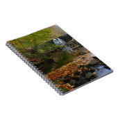 Herfst Waterfall en Creek Pennsylvania Natuur Notitieboek (Rechterzijde)