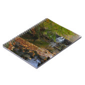 Herfst Waterfall en Creek Pennsylvania Natuur Notitieboek (Linkerzijde)