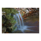 Herfst Waterfall Foto Afdruk (Voorkant)