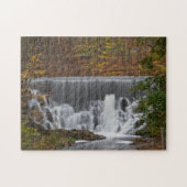 Herfst Waterfall Legpuzzel (Horizontaal)