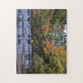 Herfst Waterfall Puzzle Legpuzzel