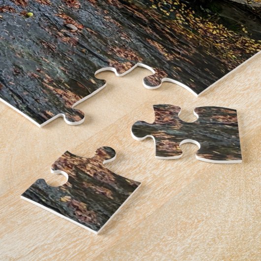 Herfst Waterfall Puzzle Legpuzzel (Zijkant)