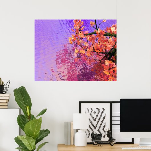 Herfst Waters Poster (Thuiskantoor)