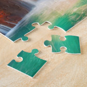 Herfst waterval 1 Easy Brain Art Puzzel Foto Puzze (Zijkant)