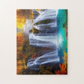 Herfst Waterval 4 Dagelijkse puzzel Recente decoup (Verticaal)