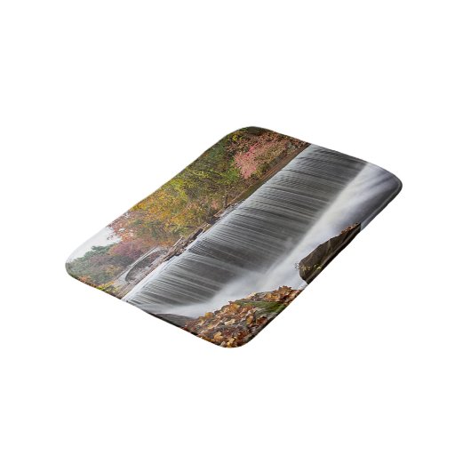 Herfst Waterval bij Vanderbuilt Badmat (Gekanteld)