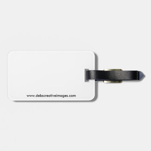 Herfst Waterval bij Vanderbuilt Bagagelabel (Achterkant horizontaal)