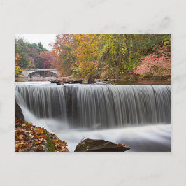 Herfst Waterval bij Vanderbuilt Briefkaart