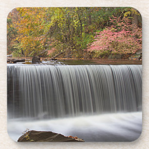 Herfst Waterval bij Vanderbuilt Drankjes Onderzetter