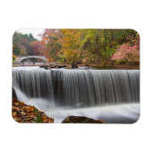 Herfst Waterval bij Vanderbuilt Magneet (Horizontaal)