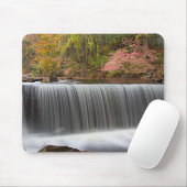 Herfst Waterval bij Vanderbuilt Muismat (Met muis)