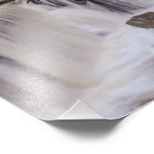 Herfst Waterval in Cleveland Foto Afdruk (Hoek)