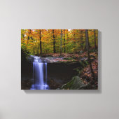 Herfst Waterval in CVNP Canvas Afdruk (Voorkant)