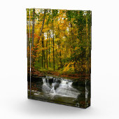 Herfst waterval schoonheid fotoblokken (Rechts)