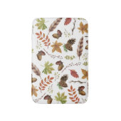 herfst waterverf baard badmat (Voorkant Verticaal)