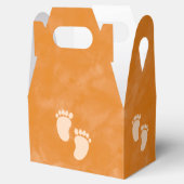 Herfst Waterverf Baby shower Aangepast Bedankdoosjes (Geopend)