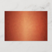 Herfst Waterverf Bloemen Bruiloft Accommodaties Informatiekaartje (Achterkant)