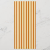 Herfst Waterverf bloemen bruiloft Menu (Achterkant)