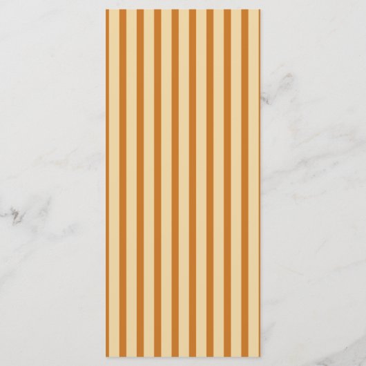 Herfst Waterverf bloemen bruiloft Menu (Achterkant)