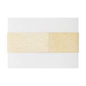 Herfst Waterverf Bloemen Terracotta Gele bruiloft Uitnodigingen Wikkel (Achterkant Voorbeeld)