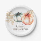 Herfst Waterverf — Bord van pompoenwrak (Voorkant)