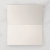 Herfst Waterverf Botanisch Plaatskaartje (Binnenkant ongevouwen)