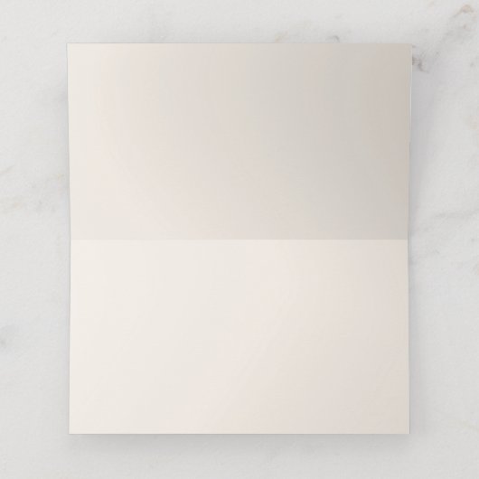 Herfst Waterverf Botanisch Plaatskaartje (Binnenkant ongevouwen)