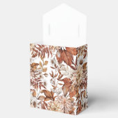 Herfst Waterverf Floral Baby shower Bedankdoosjes (Geopend)