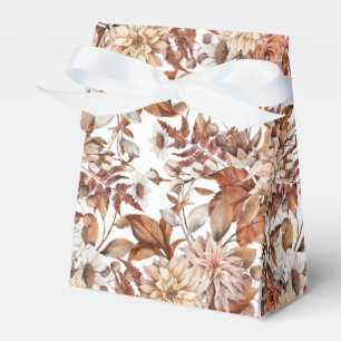 Herfst Waterverf Floral Baby shower Bedankdoosjes